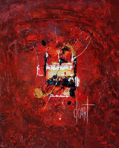 Bsolon, tableau abstrait de Philippe Cloart