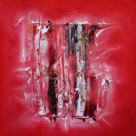 Cathédrale de la Treille, tableau abstrait de Philippe Cloart