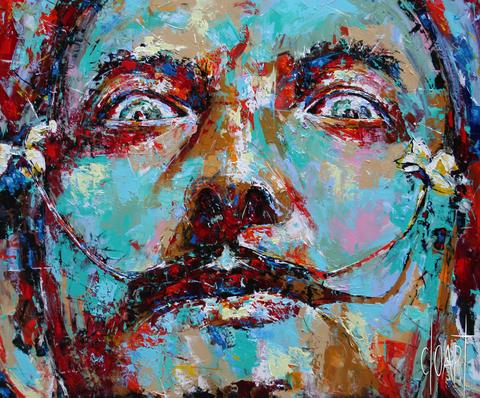 Dali couleur, tableau de Philippe Cloart