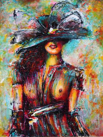 Diaphane, tableau de Philippe Cloart