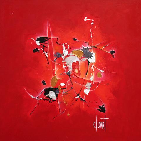 Equilibrus, tableau abstrait de Philippe Cloart
