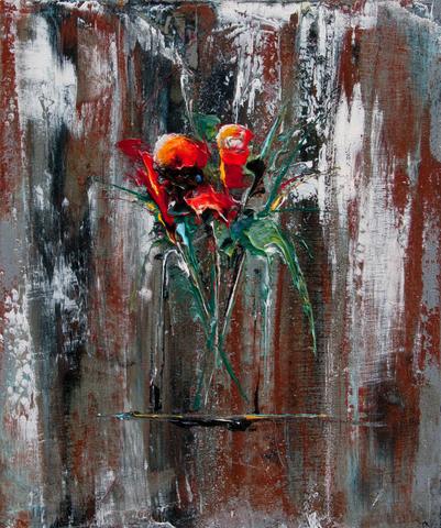 Fleur Estelle, tableau de Philippe Cloart