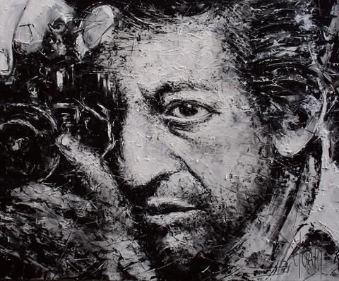 Gainsbourg, tableau de Philippe Cloart