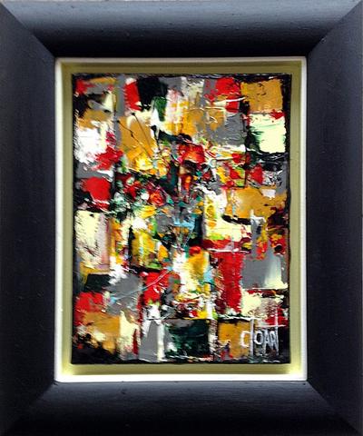 Jack six, tableau abstrait de Philippe Cloart