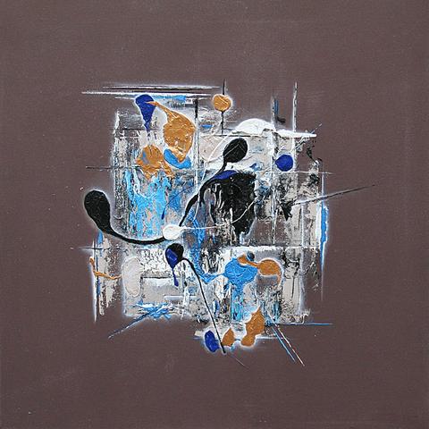 Vivaldi été, tableau abstrait de Philippe Cloart